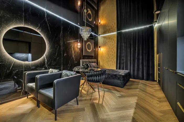 Prodej bytu 1+kk, Praha - Vinohrady, náměstí Jiřího z Lobkovic, 26 m2