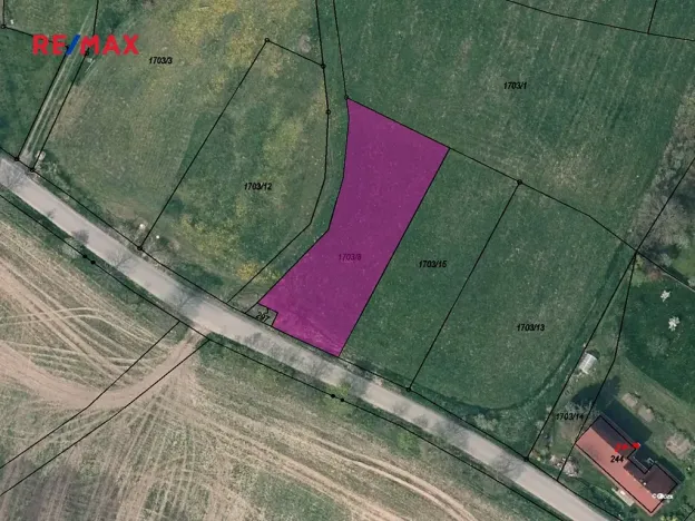 Prodej pozemku pro bydlení, Velká Bukovina, 1237 m2