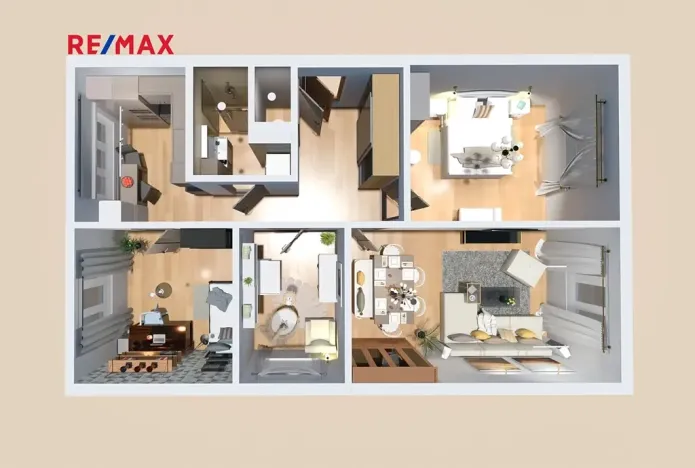 Prodej bytu 4+1, Cheb, Mírová, 83 m2