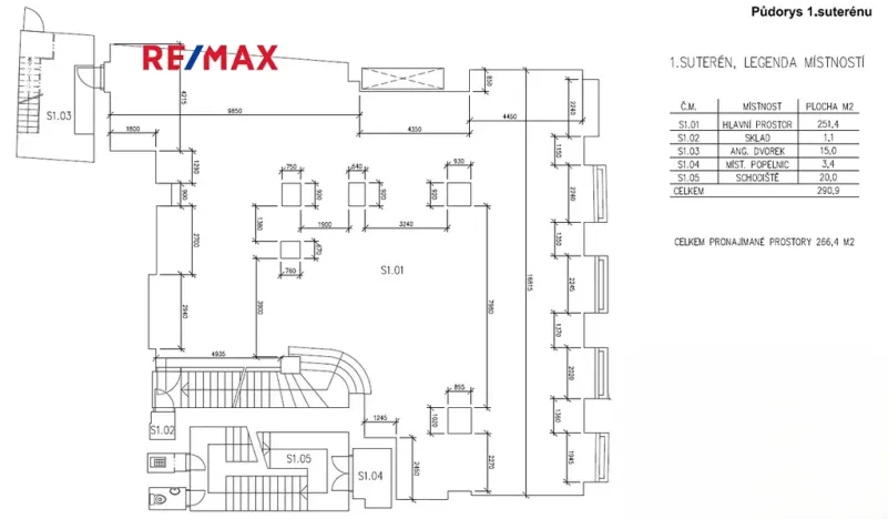 Pronájem obchodního prostoru, Praha - Nové Město, Hybernská, 526 m2
