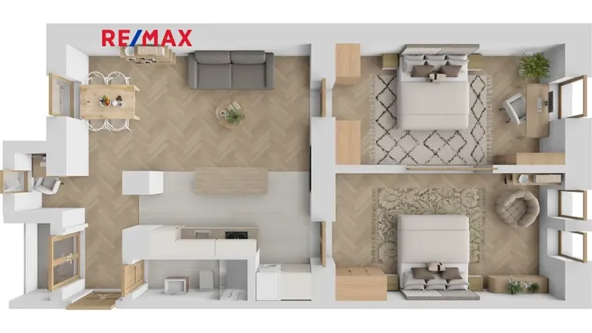 Prodej bytu 3+kk, Praha - Smíchov, Kováků, 73 m2