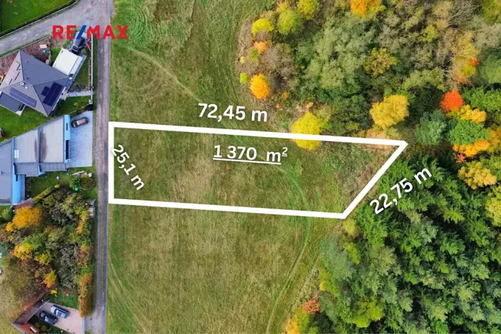 Prodej pozemku pro bydlení, Květná, 1370 m2