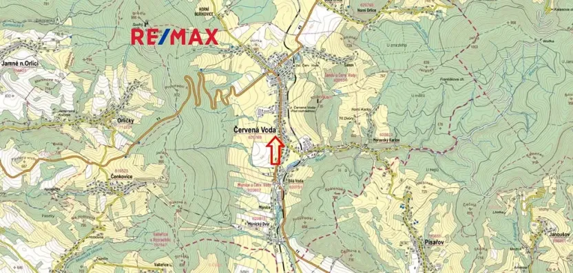 Prodej rodinného domu, Červená Voda, 430 m2