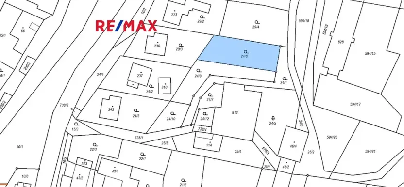 Prodej pozemku pro bydlení, Benátky, 606 m2