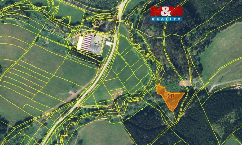 Prodej louky, Stárkov, 1899 m2