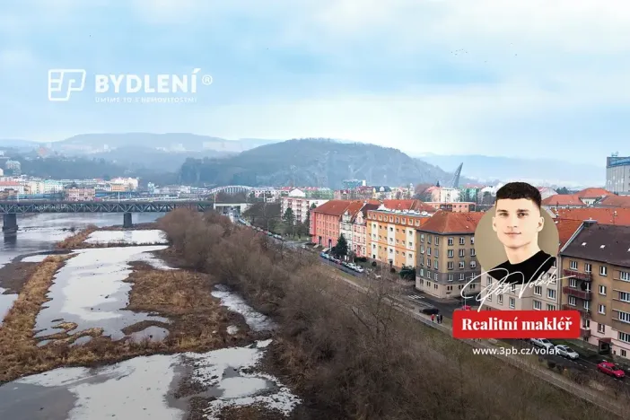 Prodej bytu 2+1, Ústí nad Labem, Střekovské nábřeží, 60 m2