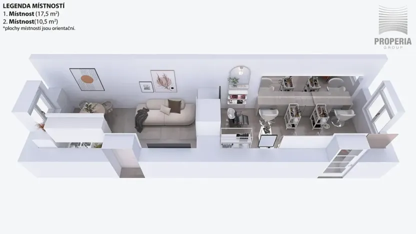 Pronájem skladu, Brno, Antonínská, 27 m2