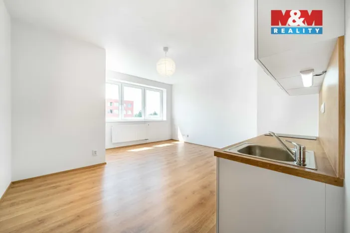 Pronájem bytu 1+kk, Rokycany - Nové Město, Dělostřelců, 31 m2