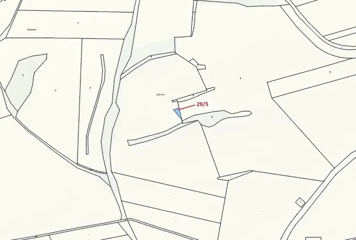 Dražba pole, Lhenice, 190 m2