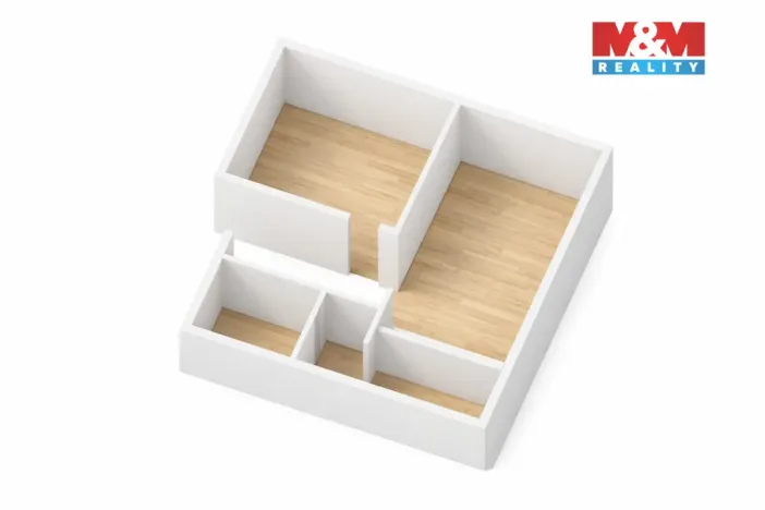 Pronájem bytu 2+kk, Strakonice - Strakonice II, Na Ohradě, 40 m2