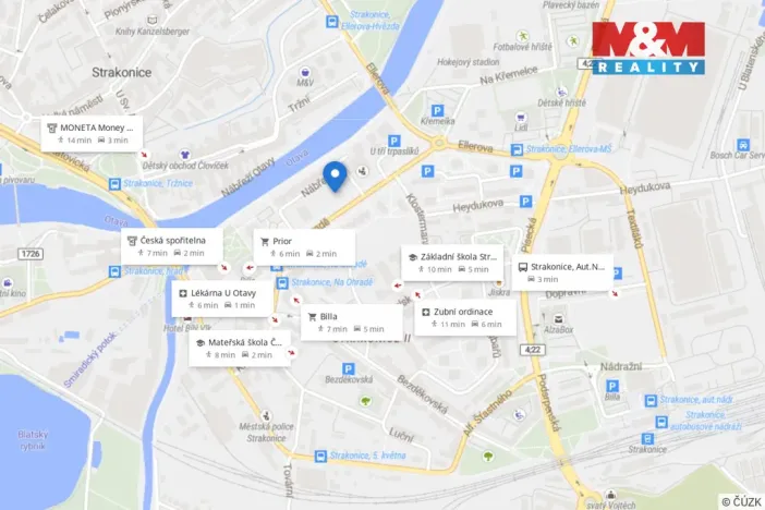 Pronájem bytu 2+kk, Strakonice - Strakonice II, Na Ohradě, 40 m2