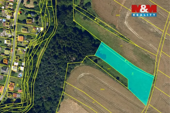 Prodej louky, Podmoky, 2480 m2