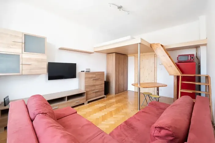 Pronájem bytu 1+kk, Brno, Čejkova, 27 m2