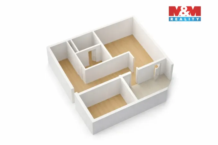 Pronájem bytu 2+1, Strakonice - Strakonice II, Klostermannova, 68 m2