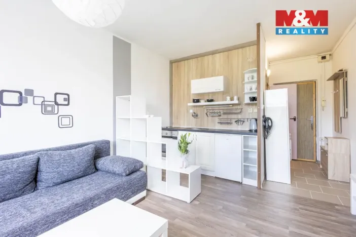 Pronájem bytu 1+kk, Cvikov - Cvikov II, Sídliště, 20 m2