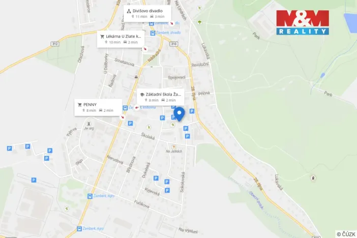 Pronájem bytu 1+1, Žamberk, Pionýrů, 35 m2