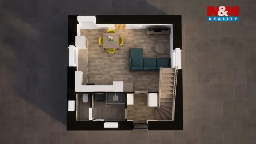 Prodej rodinného domu, Petkovy, 66 m2