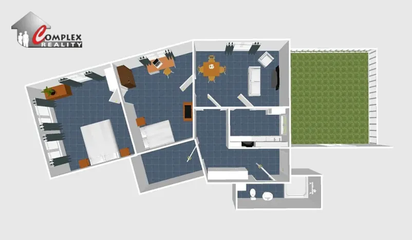 Pronájem bytu 3+1, Jablonec nad Nisou, 28. října, 98 m2