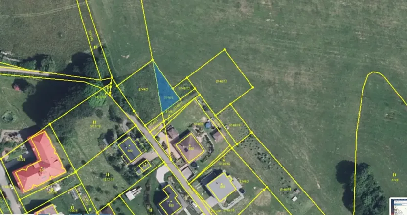 Prodej pozemku pro bydlení, Pastviny, 864 m2