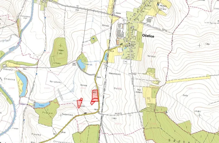 Prodej pole, Očelice, 10689 m2