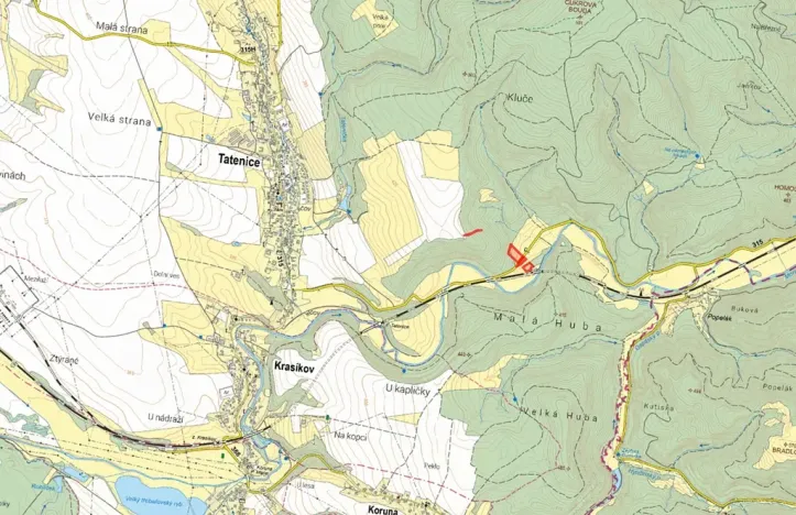 Prodej podílu louky, Tatenice, 10631 m2