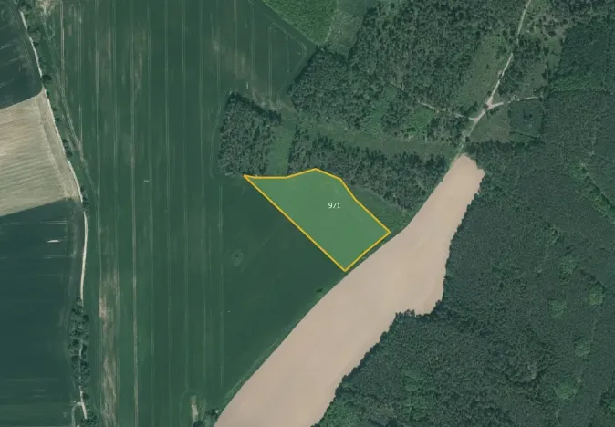 Prodej pole, Poběžovice, 18914 m2