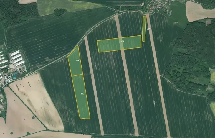 Prodej podílu pole, Poběžovice, 64029 m2