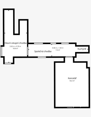 Pronájem komerční, Ústí nad Labem - Ústí nad Labem-centrum, Masarykova, 18 m2