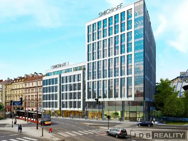 Pronájem kanceláře, Praha - Smíchov, Plzeňská, 80 m2