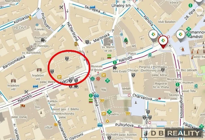 Pronájem kanceláře, Praha - Staré Město, Na Perštýně, 60 m2