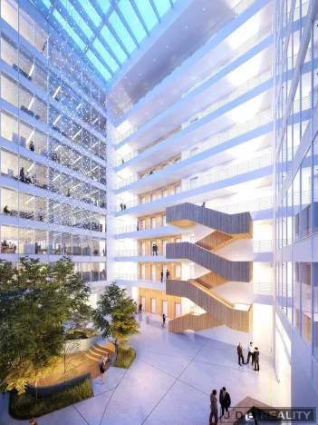 Pronájem kanceláře, Praha - Nusle, Pujmanové, 50 m2