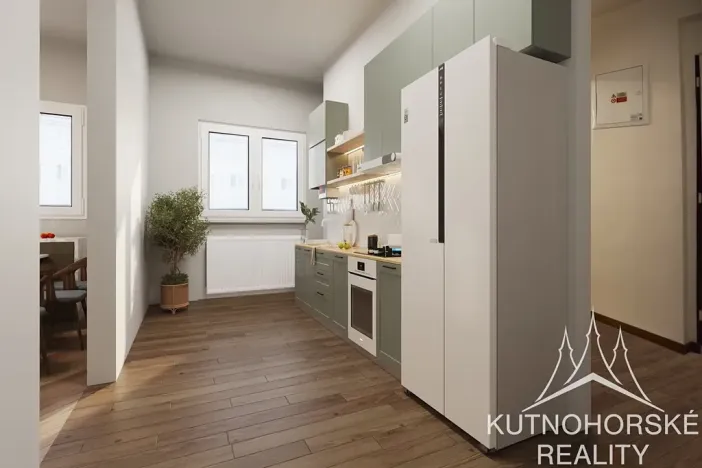 Prodej bytu 3+1, Kutná Hora, Tyršova, 60 m2