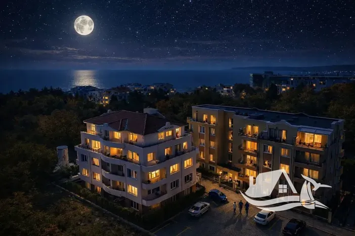 Prodej bytu 2+kk, Pomorie, Bulharsko, 48 m2