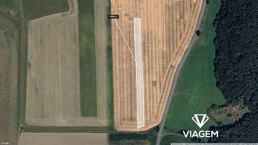 Prodej podílu pole, Česká Bříza, 1856 m2