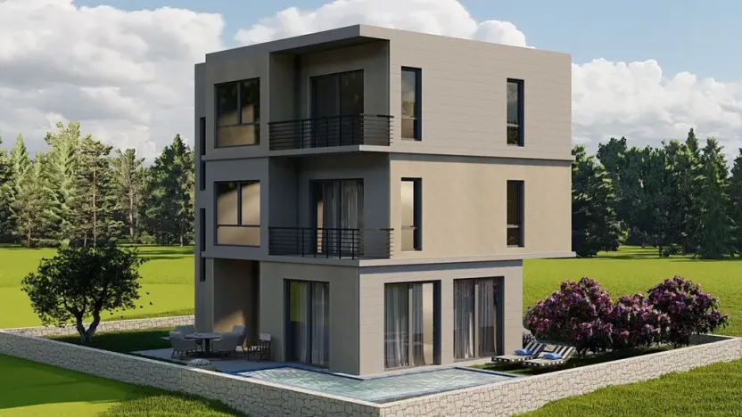 Prodej bytu 3+kk, Pula, Chorvatsko, 56 m2