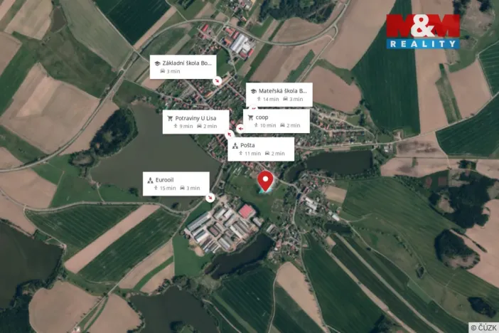 Prodej zahrady, Bohdalov, 3072 m2