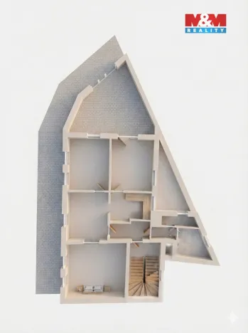 Pronájem bytu 4+1, Hlučín, Ostravská, 86 m2