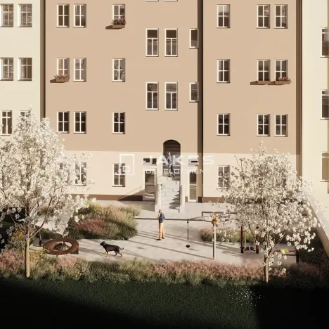 Prodej bytu 1+kk, Praha - Smíchov, Grafická, 16 m2