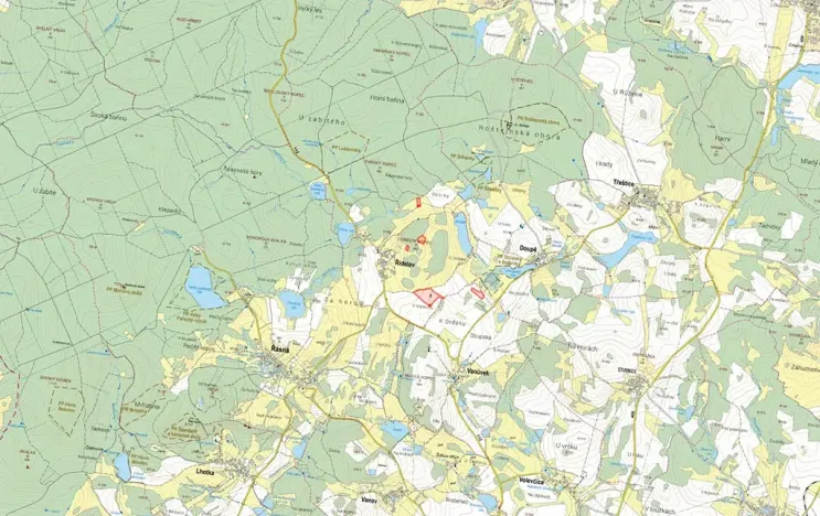 Prodej pole, Řídelov, 64320 m2