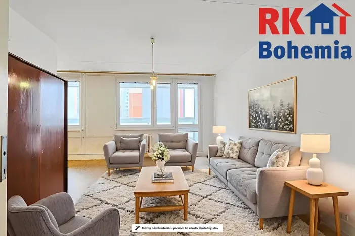 Prodej bytu 3+1, Praha - Černý Most, Vašátkova, 70 m2