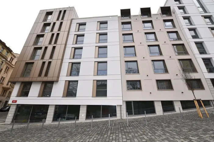 Pronájem bytu 1+kk, Praha - Vršovice, Krymská, 34 m2