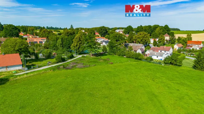 Prodej pozemku pro bydlení, Borovany - Vrcov, 1653 m2