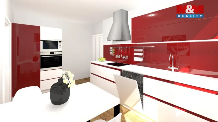 Prodej bytu 3+1, Krupka - Maršov, Dukelských hrdinů, 68 m2