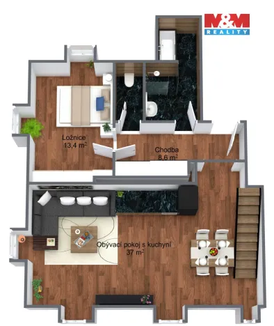 Prodej bytu 3+kk, Vítkovice, 88 m2