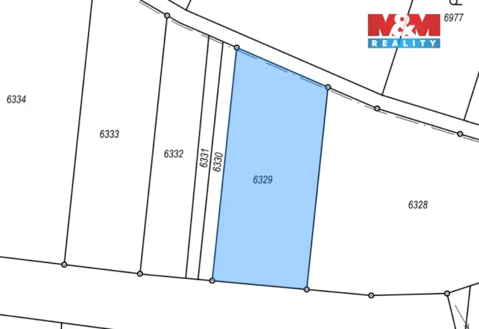 Prodej pole, Střelice, 932 m2