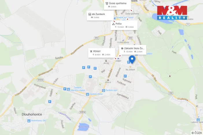 Pronájem bytu 2+kk, Žamberk, Školská, 35 m2