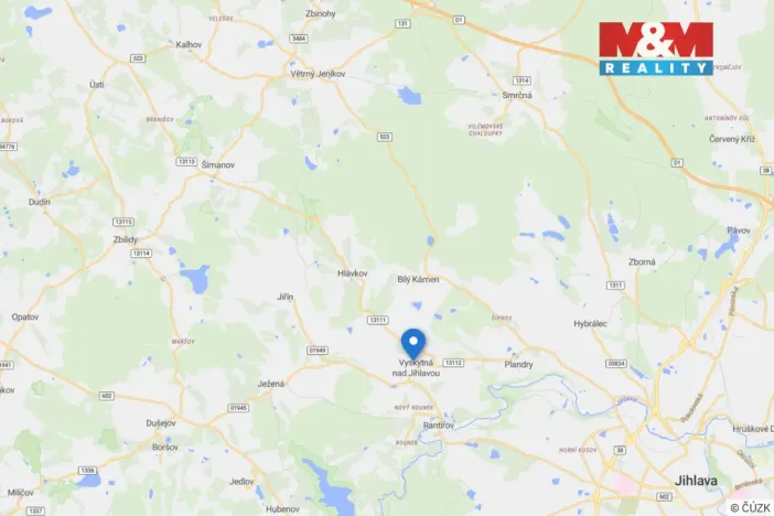 Prodej pozemku pro bydlení, Vyskytná nad Jihlavou, 5720 m2