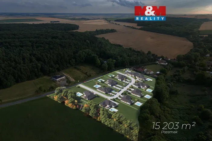 Prodej pozemku pro bydlení, Vraný, 15203 m2