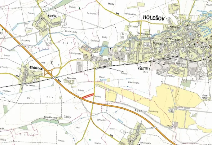 Prodej pole, Třebětice, 10000 m2