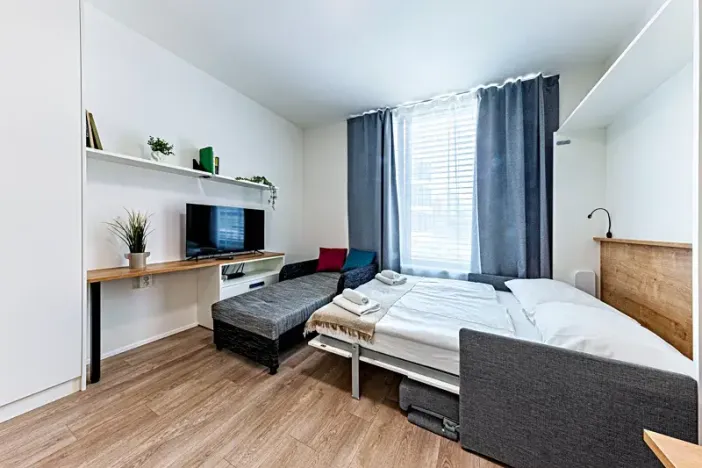Prodej bytu 1+kk, Praha - Smíchov, Plzeňská, 28 m2
